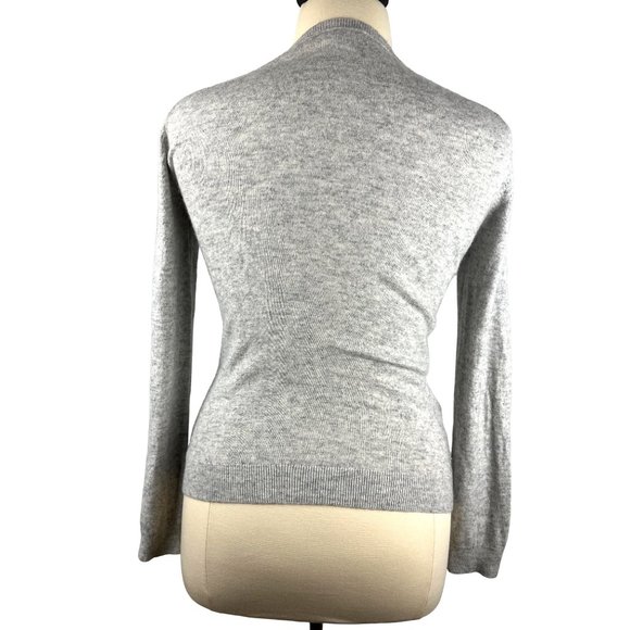 Cottage Lace Ted Baker London Gray Cashmere/Merino Blend Sweater, Women’s 2 - Picture 5 of 10